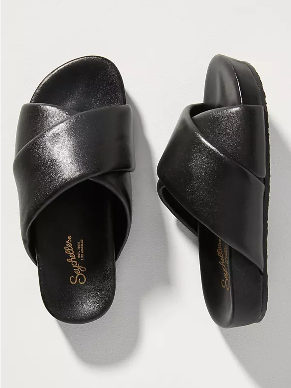 Seychelles Heartfelt Leather Slide Sandals